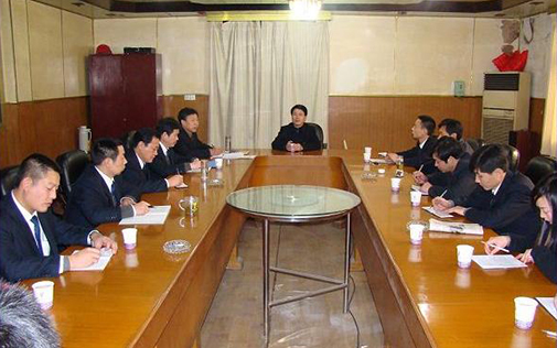 集团董事长高度重视工会事情，在集团党群文宣事情会上对各人气出了期望